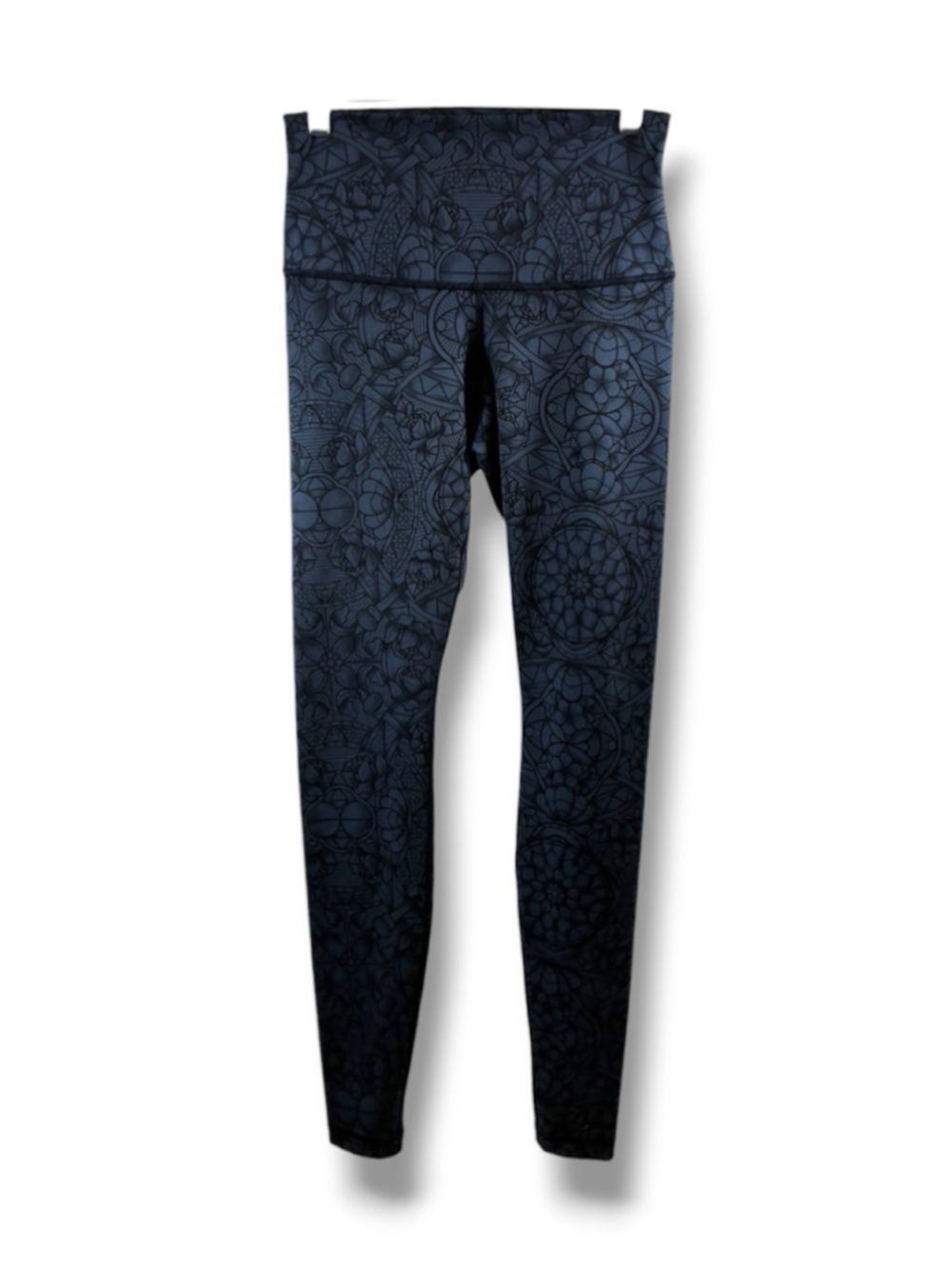 Lululemon Wunder Under Crop II Full Roll Down 31” in Prisma Inkwell Black 6